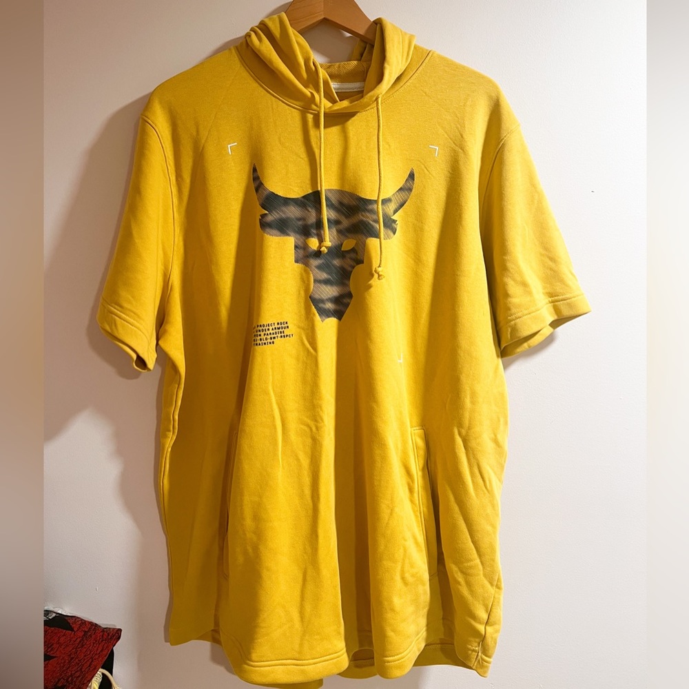 NWT Under Amour Project Rock Terry Short Sleeve Size XXL